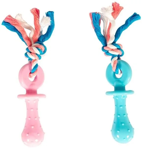 

Duvo+ Zabawka Tpr Pastel Smoczek+Lina 18cm