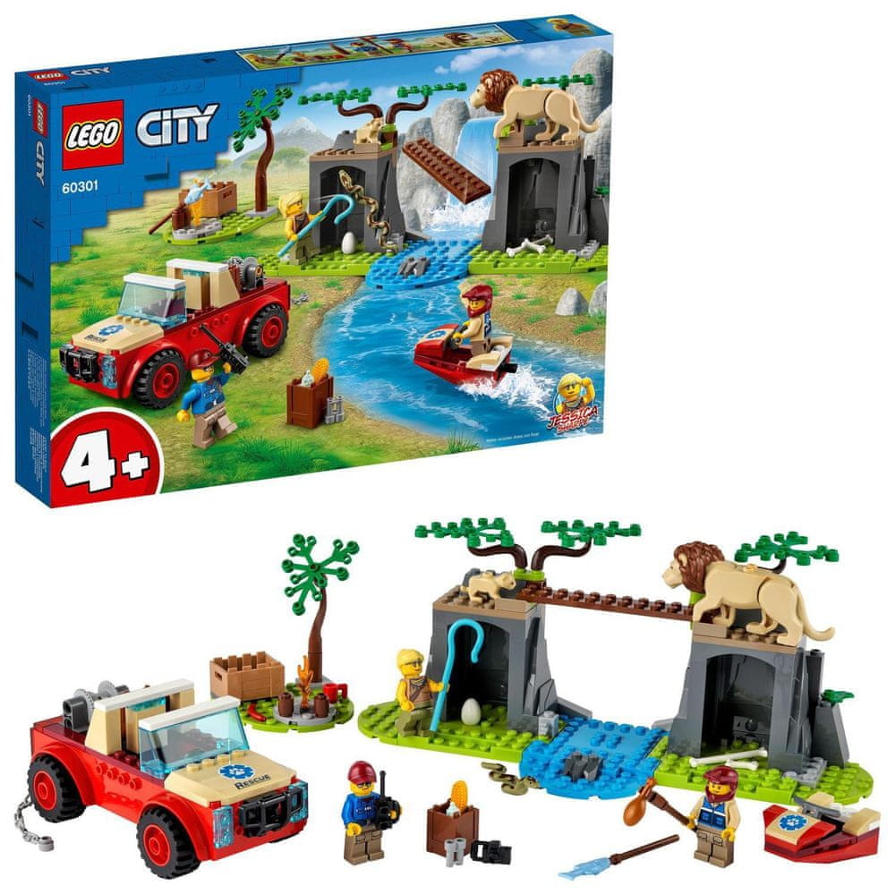 Lego City 60301 Terenówka ratowników zwierząt