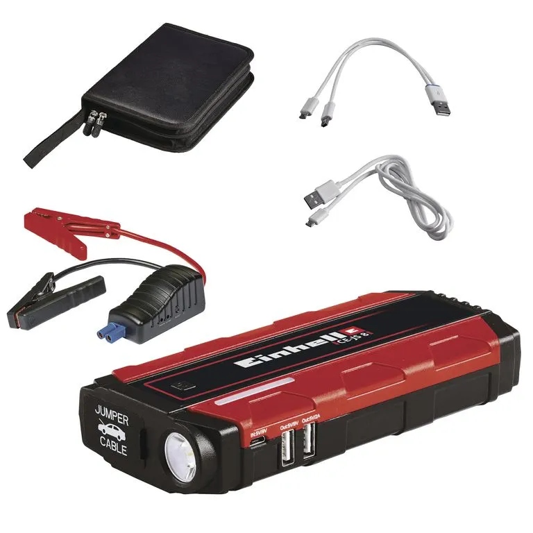 Einhell Jump-Start & Powerbanka Ce-js 8/1 s kapacitou 3x 2 500 mAh