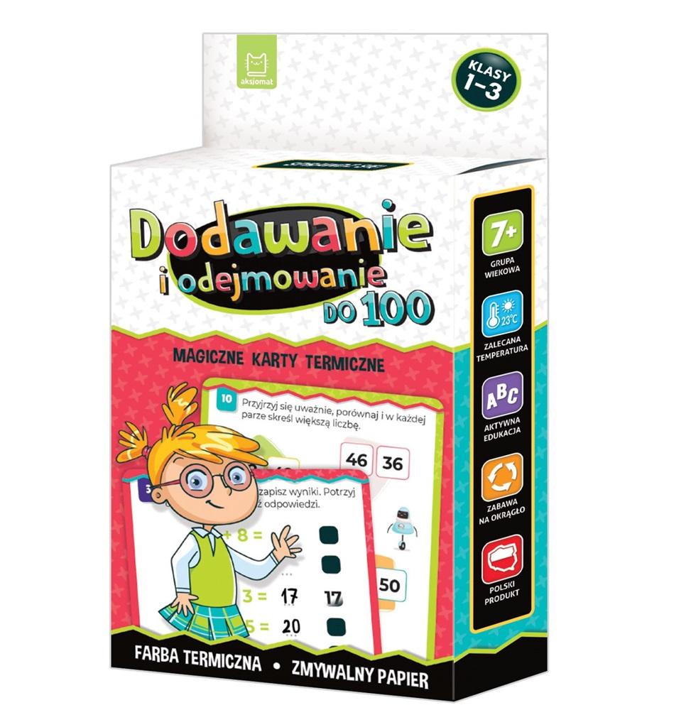 

Dodawanie i odejmowanie do 100 Magiczne karty
