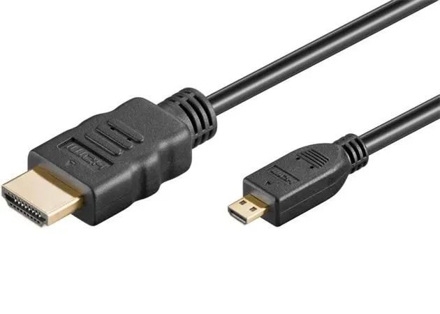 Kabel PremiumCord 4K Hdmi A Hdmi micro D, 1 m
