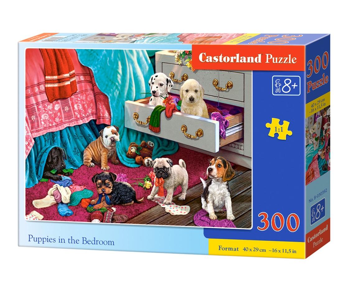 

Puzzle Castorland 300 szt. Puppies in the Bedroom