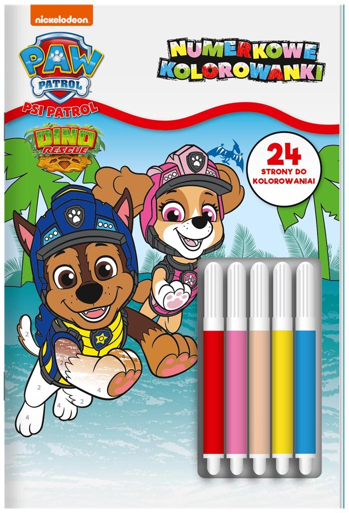 

Psi Patrol Koloruj Według Kodu 2 D-X