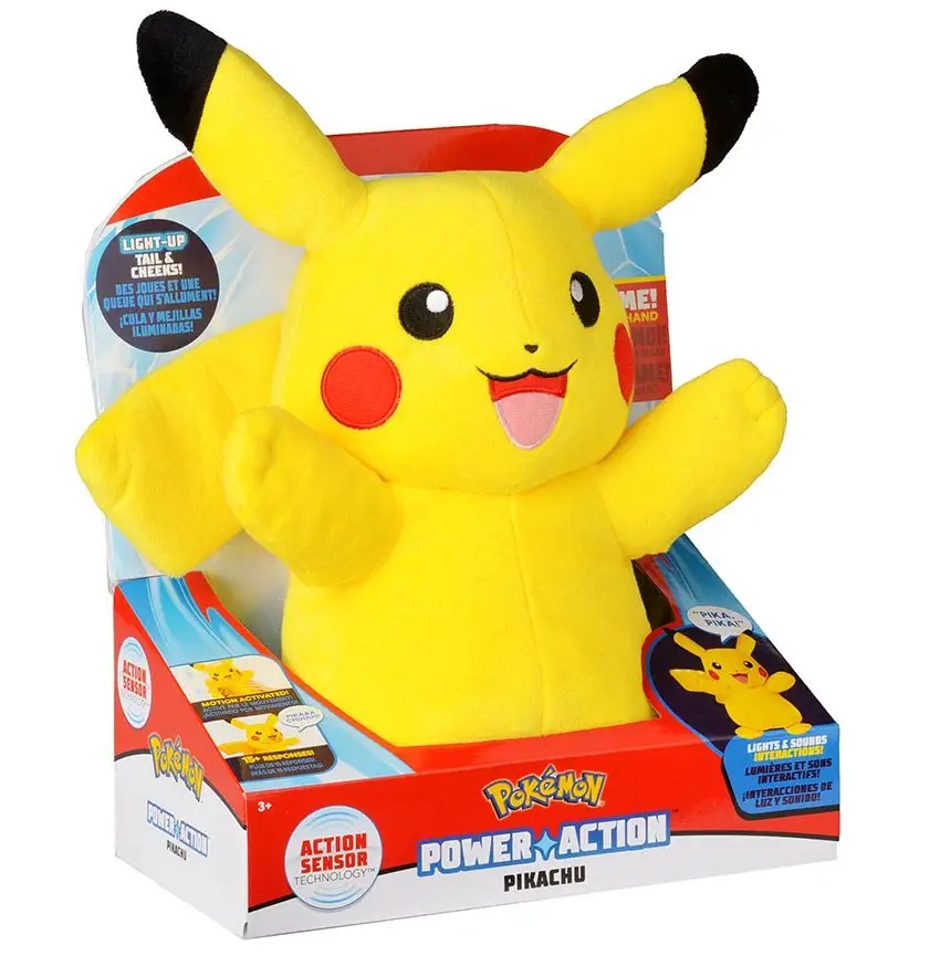 POKEMON Power Action Pikachu Plyšák interaktivní