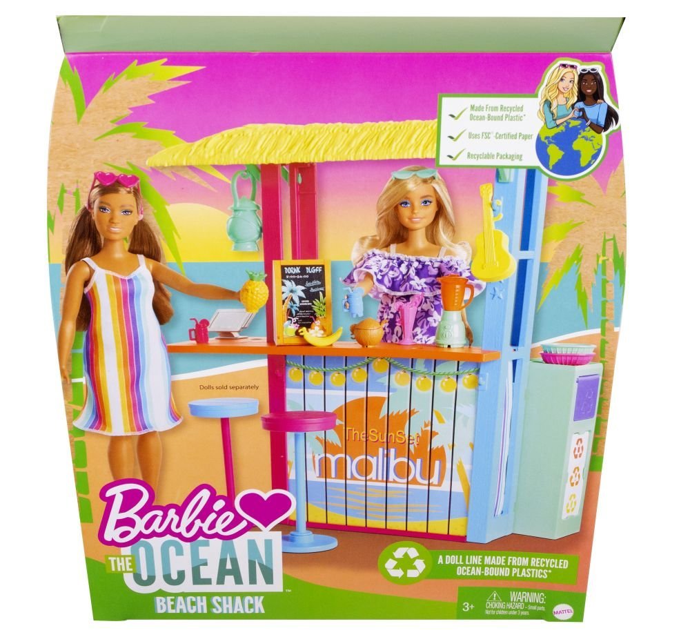

Barbie Loves the Ocean Plażowy bar Zestaw GYG23