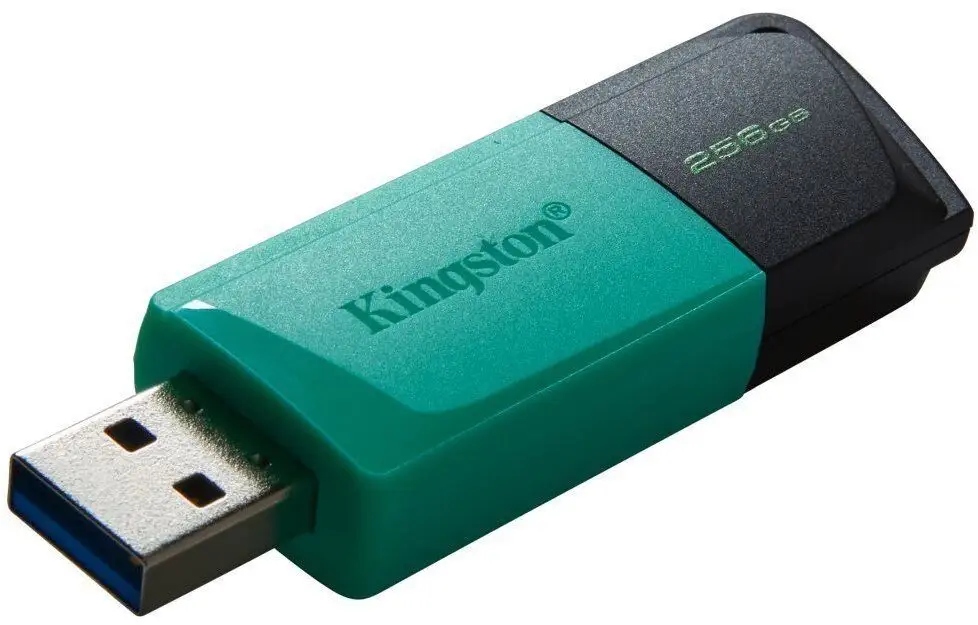 KINGSTON 256GB USB3.2 Gen1 DataTraveler Exodia M (Black + Teal) — 9