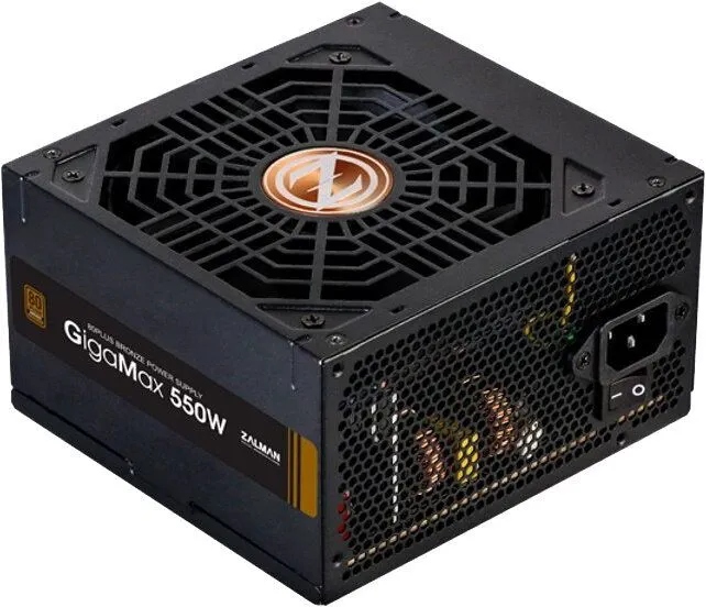Zalman zdroj ZM550 Gvii GigaMax 550W/ Atx akt. Pfc 120mm ventilátor 8