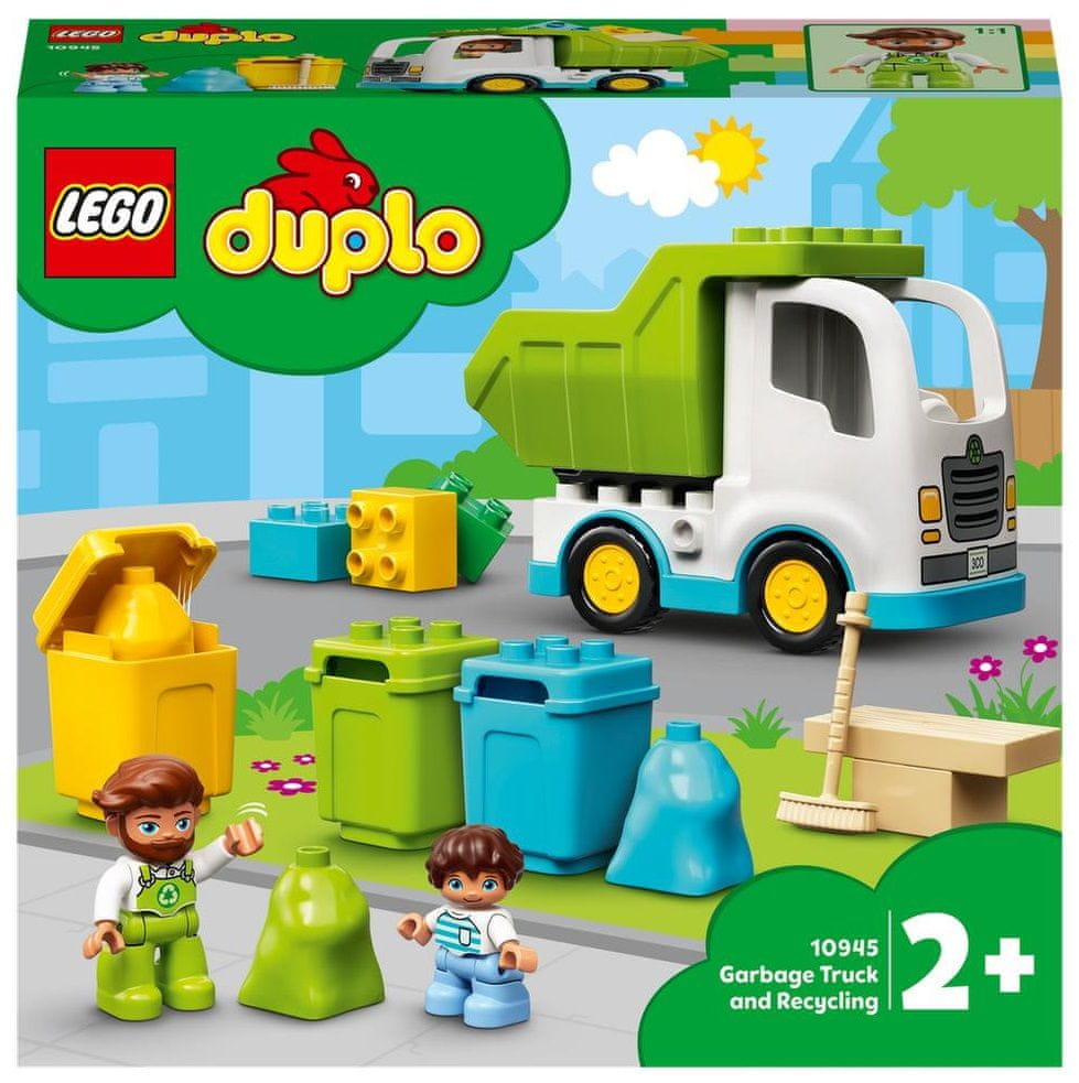 Lego Duplo 10945 Popelářský vůz a recyklování