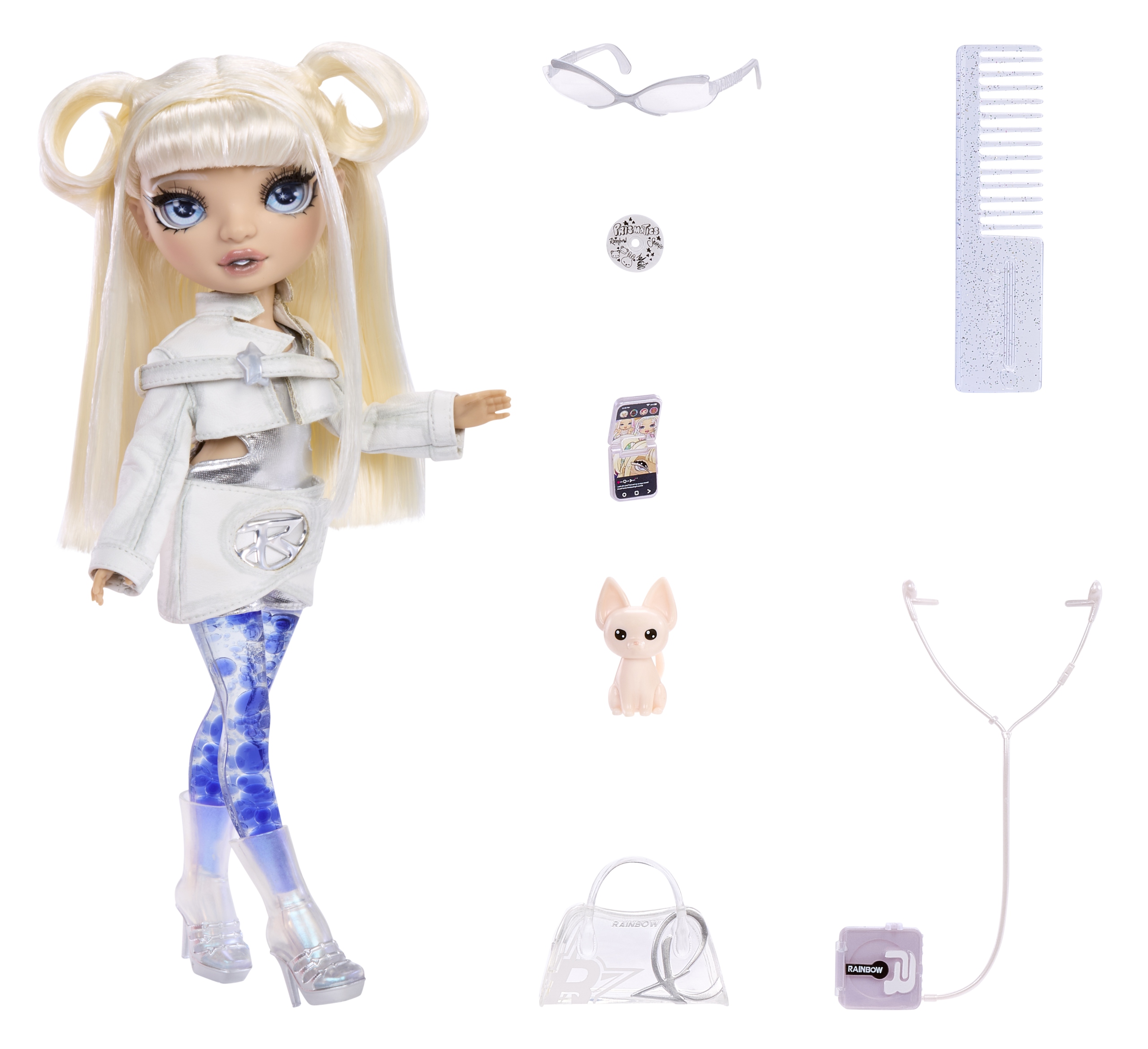 Rainbow High Sparkle & Shine Doll - LALKA Whitney - 28 Cm