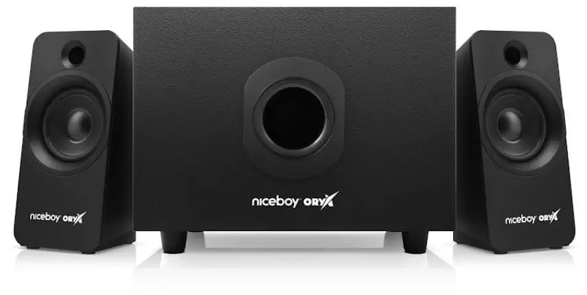 Sada reproduktorů 2.1 Niceboy Oryx Vox 2.1 25 W černá