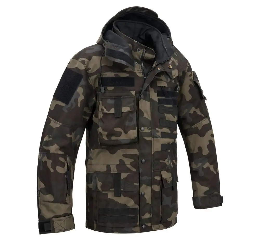 Brandit Taktická bunda Performance Dark Camo M