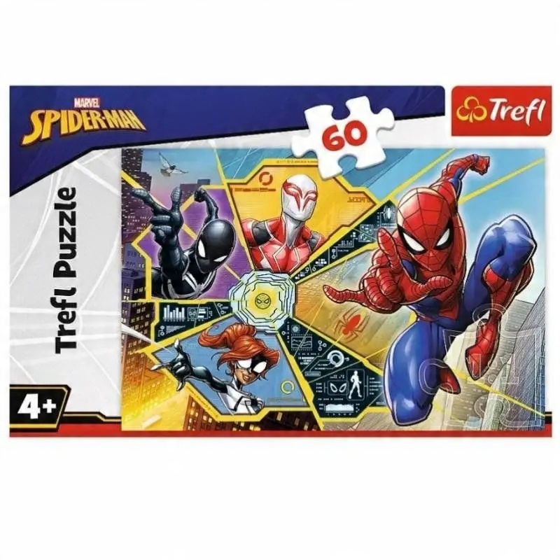 

Puzzle 60 spiderman Trefl, Trefl