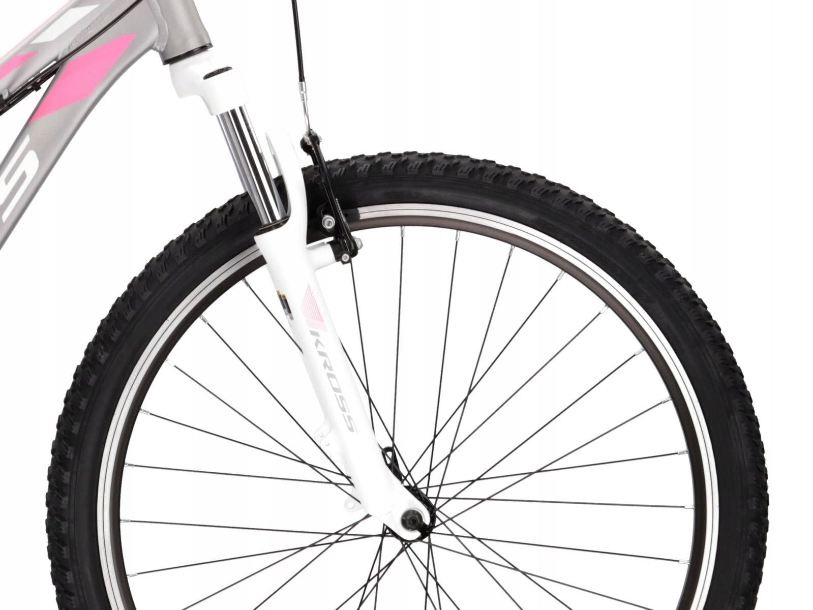 Rower MTB Kross Lea 2.0 SR rama 17 cali koło 27,5 " srebrny Rozmiar koła (