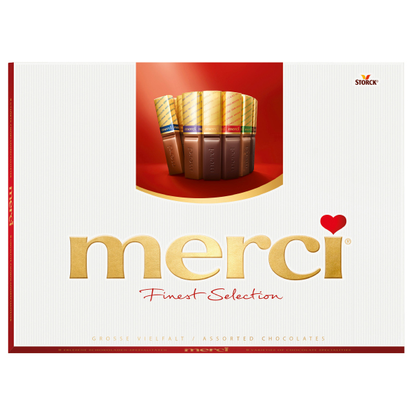 Levně Merci Finest Selection Kolekce čokolád 675 g