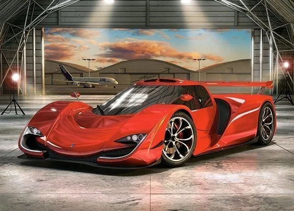 

Puzzle Samochód Auto Sportowe 5+ 60 El Castor