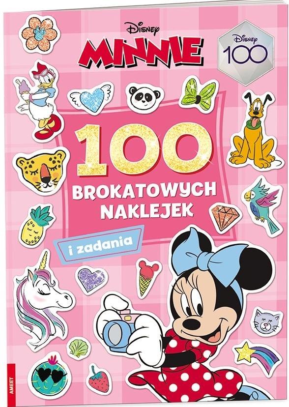 

Minnie 100 brokatowych naklejek Ameet