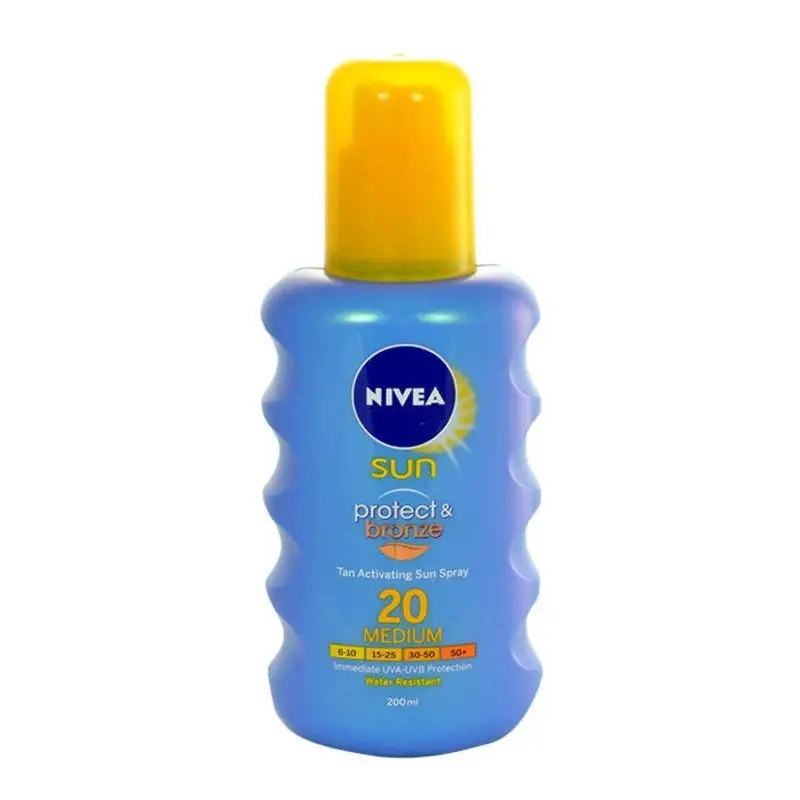 Mlieko na opaľovanie Nivea 20 SPF 200 ml