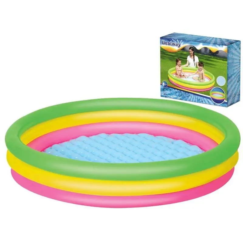 basen 152 x 30 cm z miękkim dnem 3-RINGI Bestway | 51103 — 16