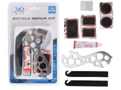 Zestaw naprawczy QXMax Bicycle Repair Kit 10 elementów