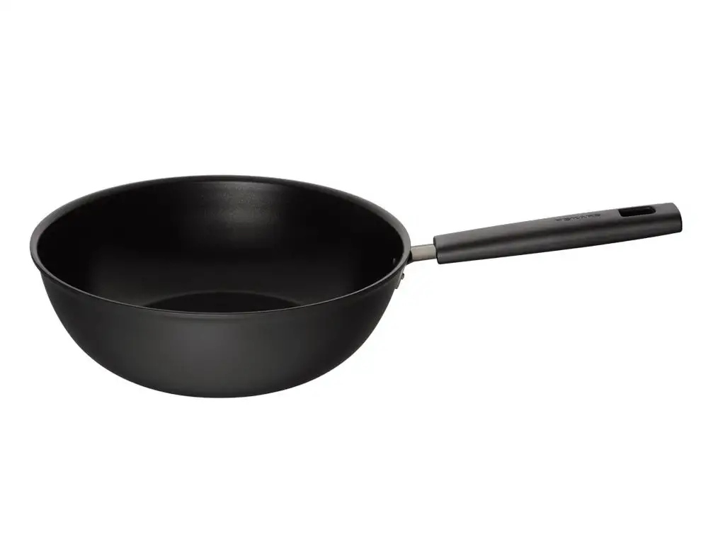 Panvica nepriľnavá panvica Fiskars Hard Face Wok 28cm 1052233
