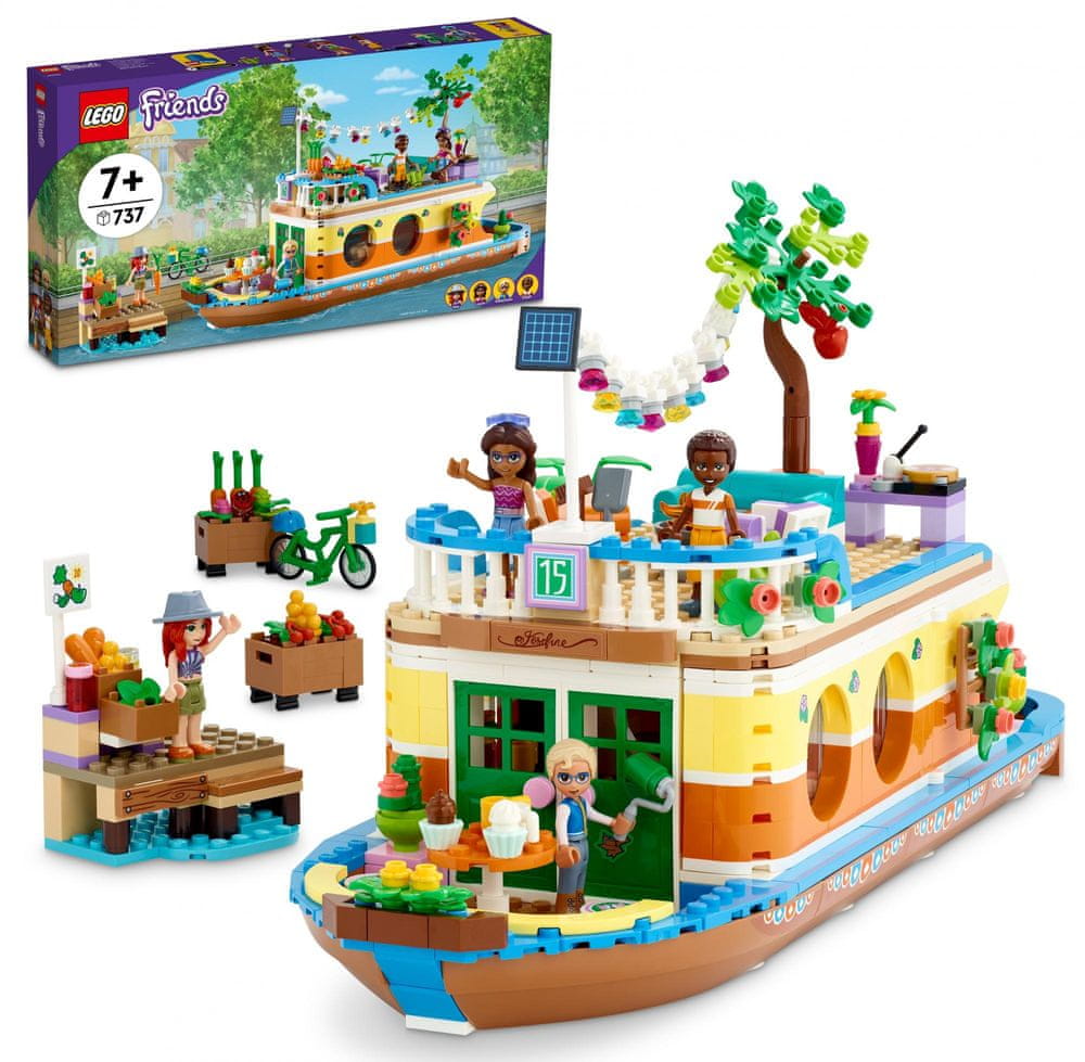 

Lego Friends Łódź Mieszkalna Na Kanale Zestaw 4170