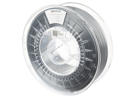 Filament Spectrum Pet-g HT100 1,75 mm Stříbrná Ocel 1 kg (ral 9007)