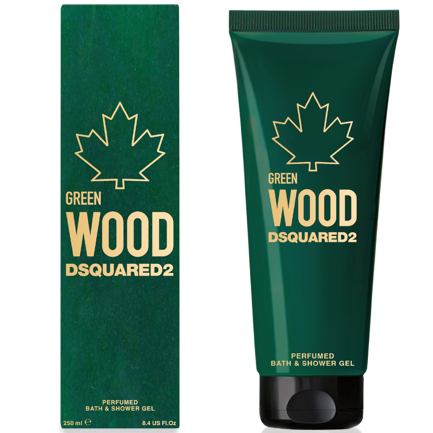 Dsquared2 Green Wood żel pod prysznic M 250ml folia