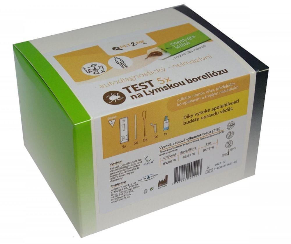 Levně Test na boreliózu proti klíšťatům