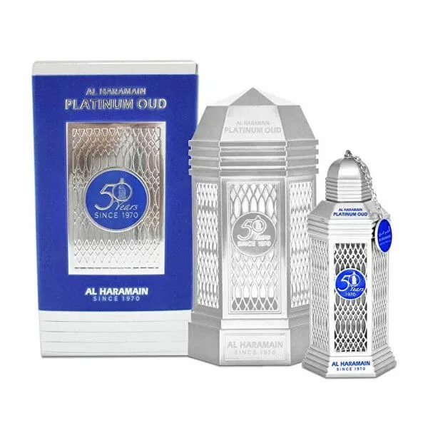 Al Haramain 50 Years Platinum Oud Parfum 100 ml