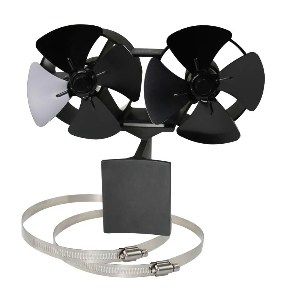 Ventilátor spalín 2 vrtule so 4 lopatkami