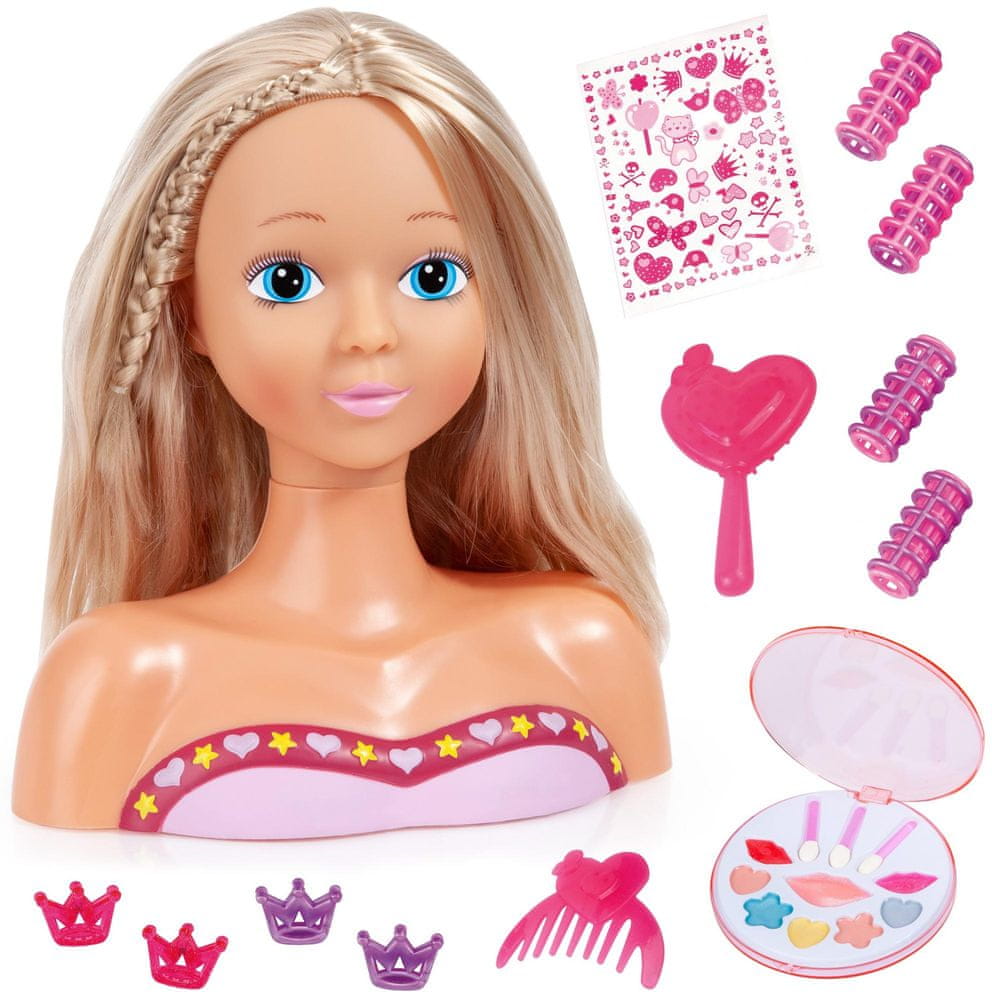 Lalka Top Model głowa do stylizacji Bayer