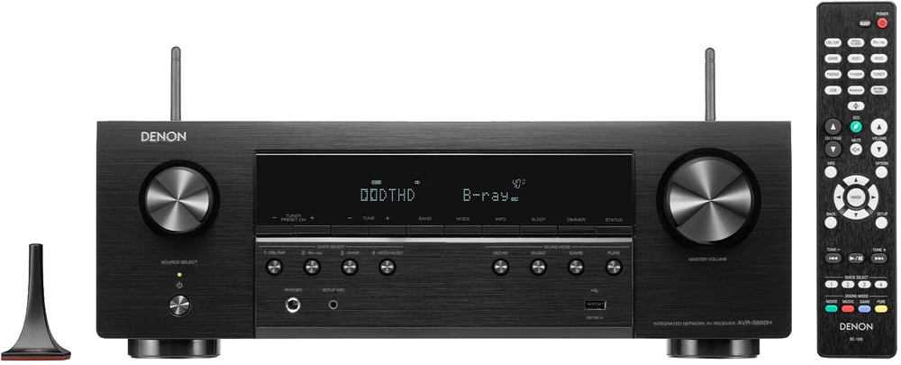 Amplituner Denon AVR-S660H 5.2 czarny