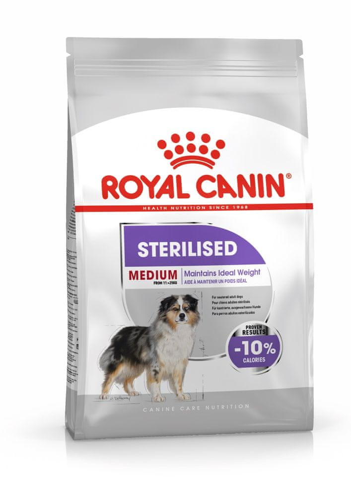 Levně Royal Canin Ccn Medium Sterilised krmivo pro dospělé psy 3 kg