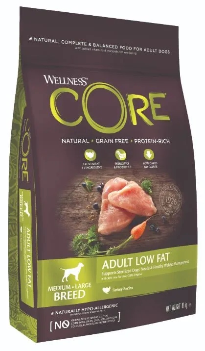 Levně Wellness Core krmivo suché krůta 10 kg