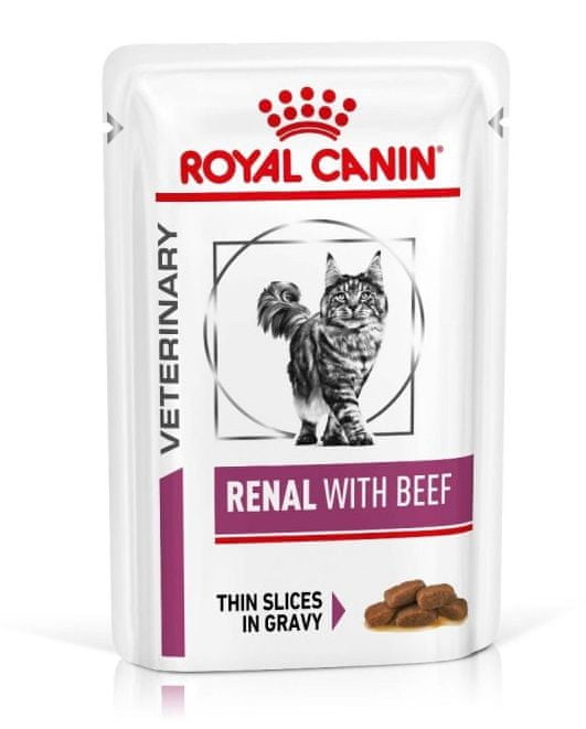 Mokré krmivo pro kočky Royal Canin Renal Beef 85 g