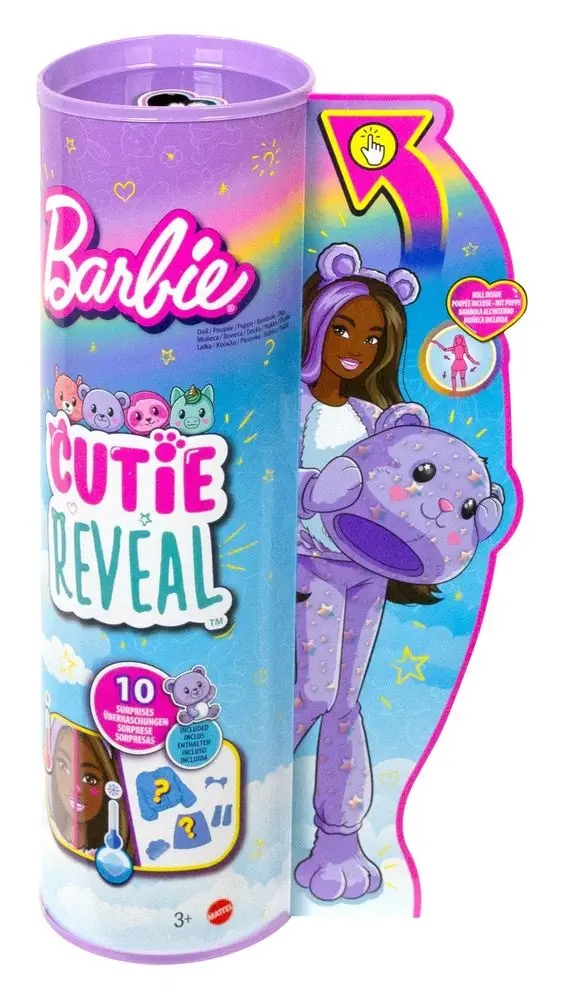 

Barbie Cutie Reveal Lalka w przebraniu Misia HJL57