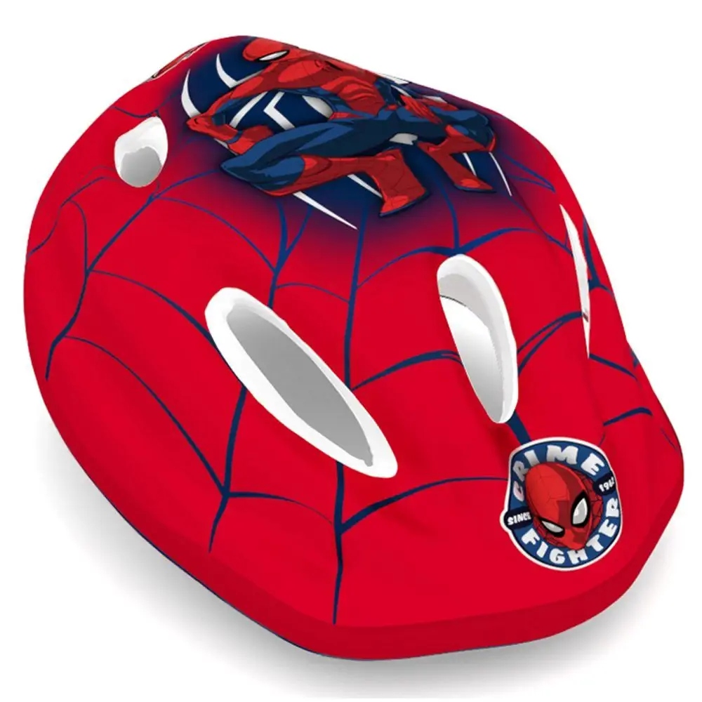 Kask rowerowy Spider-Man Seven 9057 czerwony Wiek dziecka 3 lata +