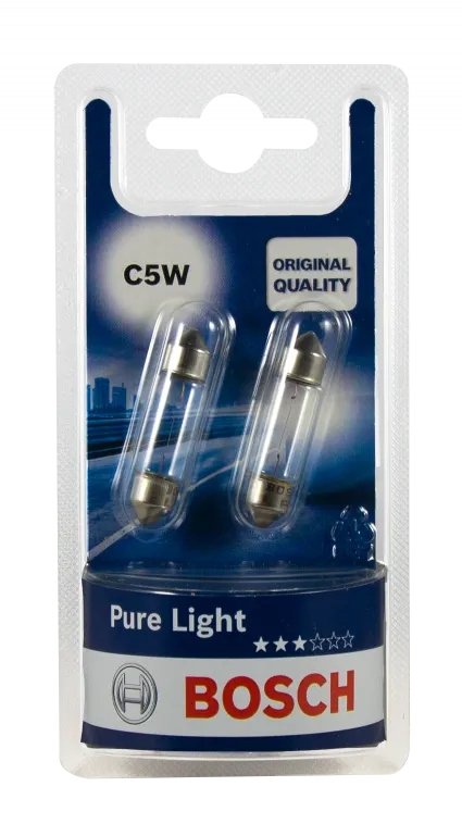 Żarówki Bosch Pure Light C5W 5 W 2 szt.
