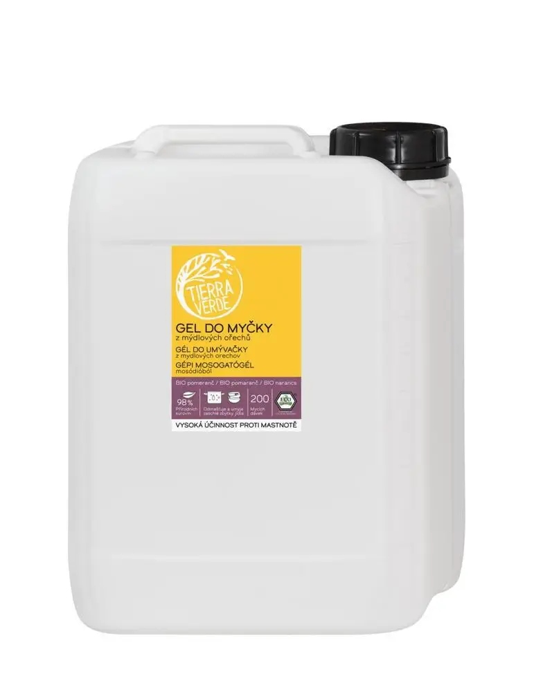 Gel tablety do myčky nádobí Tierra Verde 5 l 5 kg