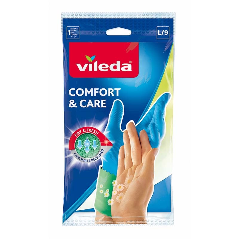

Vileda Rękawice Gumowe Comfort Extra Rozmiar L