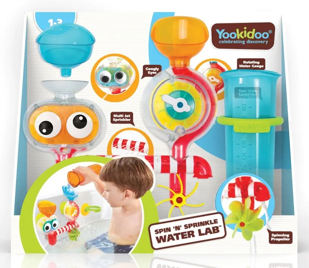 YOOKIDOO Zabawka do Kąpieli Wanny Laboratorium 203 Głębokość produktu 22 cm