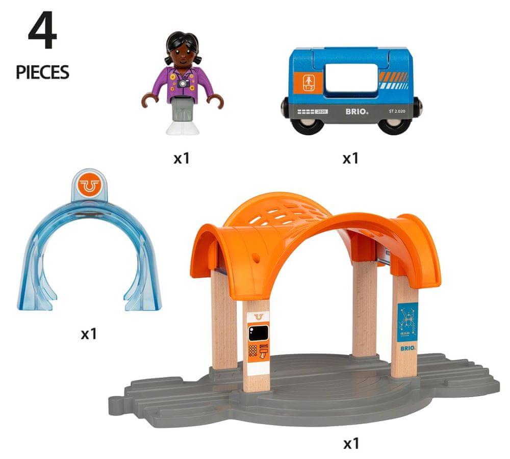 BRIO World Smart Tech Stacja Kolejowa Marka Brio