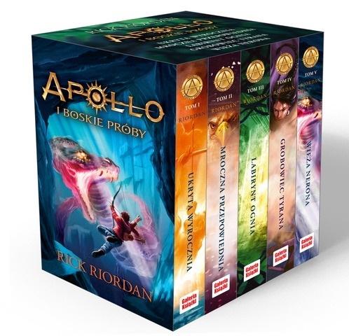 

Pakiet Apollo i boskie próby Rick Riordan