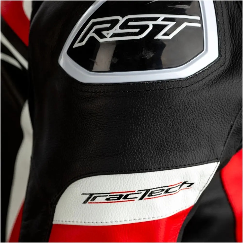 Kurtka Skórzana RST Tractech Evo 4 CE Black/Red S Model TRAC-EVO-4-CE-LJKT