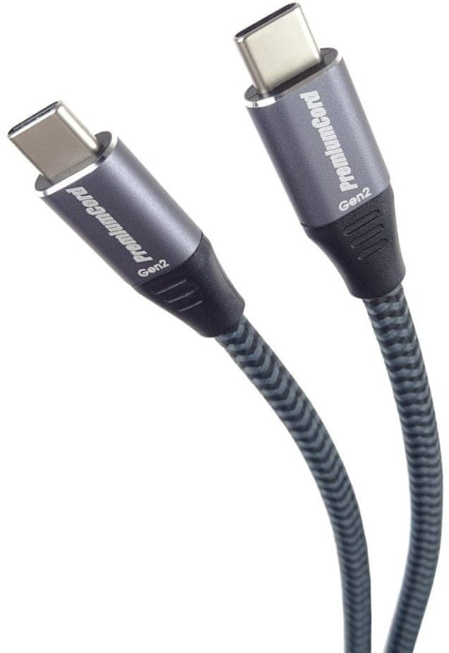 Kabel USB-C PremiumCord 3.2 Gen 2x2 1 m 60 W 20 Gbps