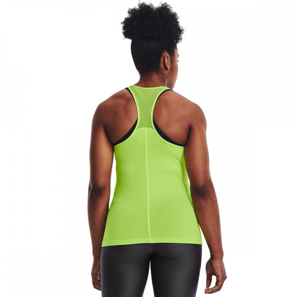 Tričko Dámské sportovní tílko Žlutá Under Armour Hg Racer Tank vel. S
