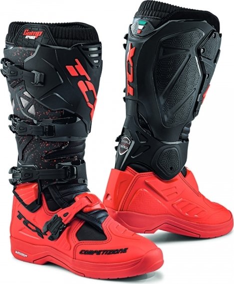 Crossové topánky Tcx Comp Evo 2 Michelin Čierna/Červená 39