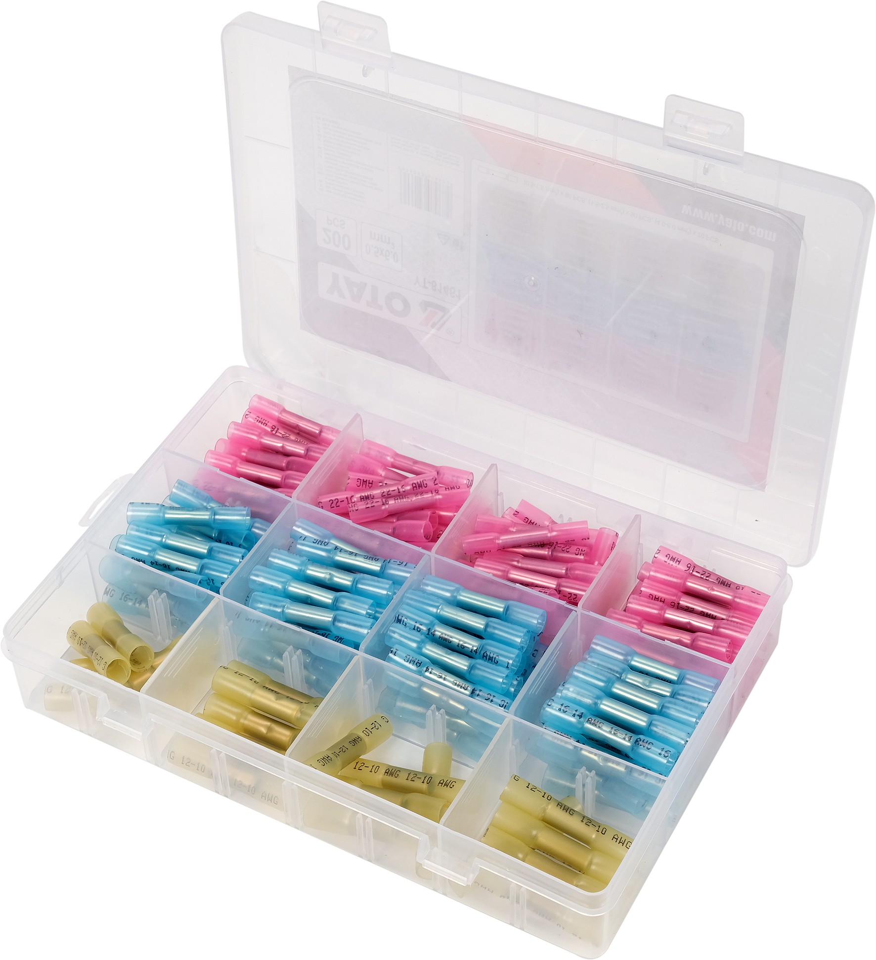 ЗЕСТ. 200 ШТ. ХОМУТ 0,5 - 6 ММ2