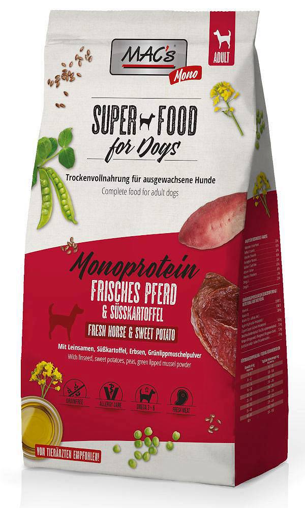 Sucha Karma Monobiałkowa Dla Psa Mac's Dog Fresh Horse Konina 3KG
