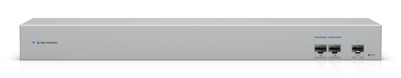Ubiquiti WAN Switch USW-WAN-EU 10G SFP+ linking two Shadow Mode High Availability UniFi Gateways to a single ISP — 4